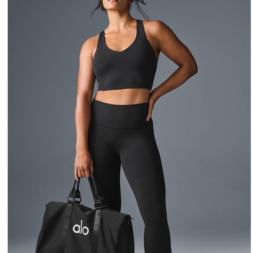 ALO Yoga Black Leggings High-Waisted Seamless